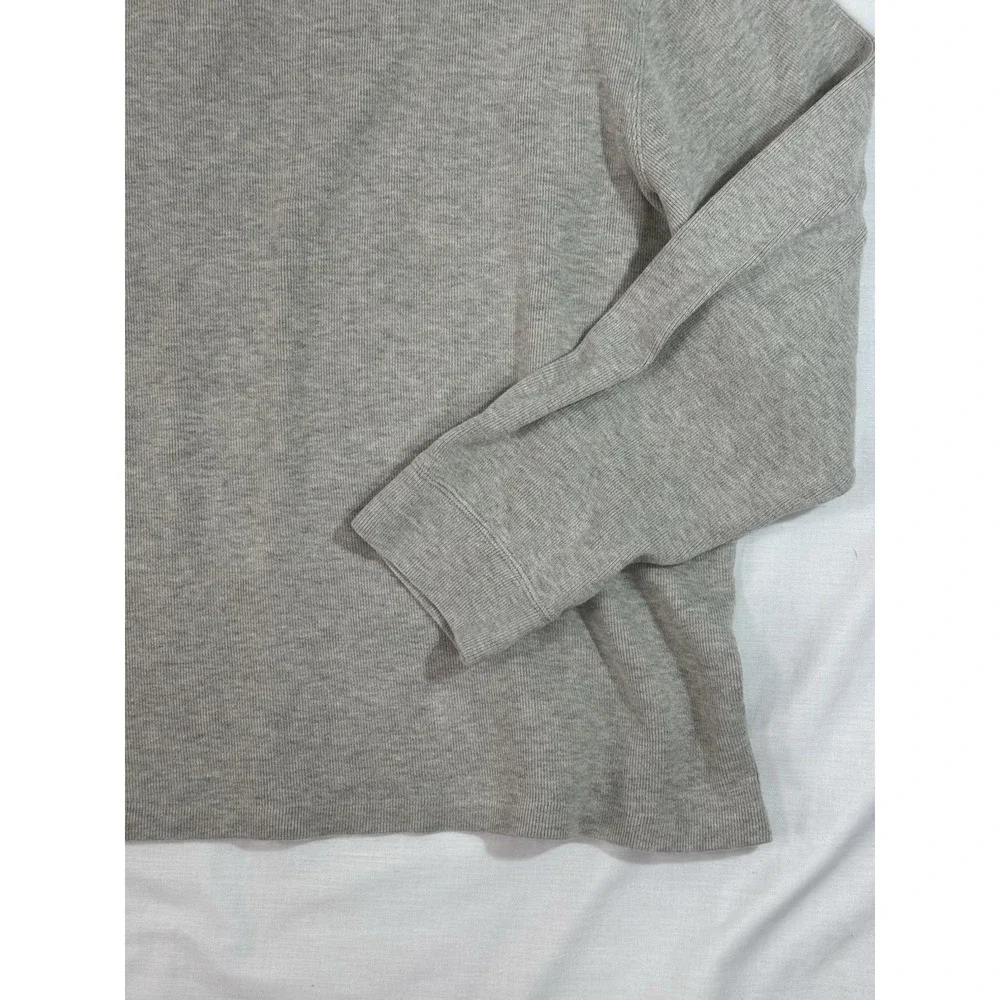 Polo Ralph Lauren Sweatshirt Mock Neck Pullover 1/4 Zip Beige Men XXL‎